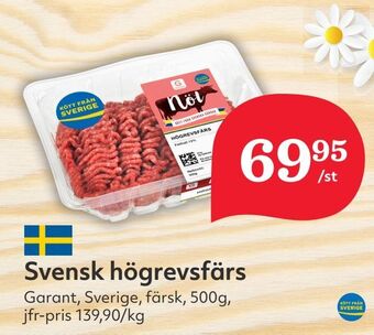 Hemköp Svensk högrevsfärs erbjuda