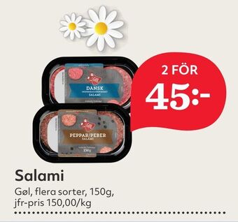 Hemköp Salami erbjuda