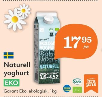 Hemköp Naturell yoghurt erbjuda