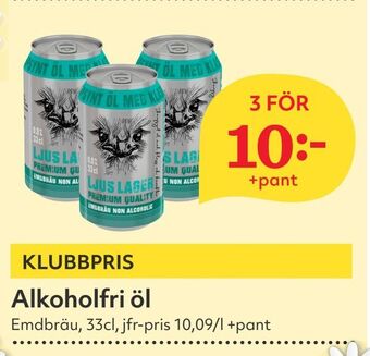 Hemköp Alkoholfri öl erbjuda