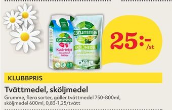 Hemköp Tvättmedel, sköljmedel erbjuda