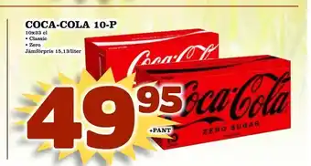Matboden Ektorp Coca-cola 10-p erbjuda