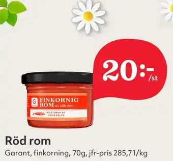 Hemköp Röd rom erbjuda