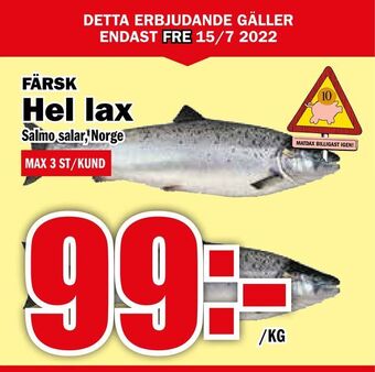 Matdax Hel lax erbjuda