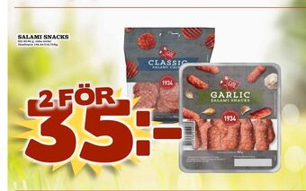 Matvärlden Tensta Salami snacks erbjuda