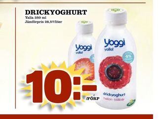 Matvärlden Tensta Drickyoghurt erbjuda