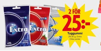 Matöppet Tuggummi erbjuda