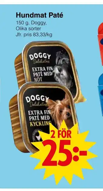 Hundmat Paté