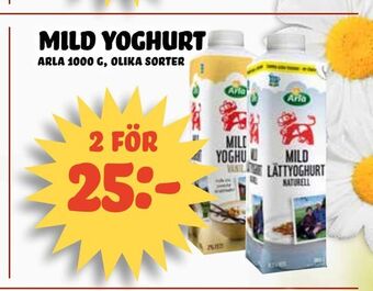 Nelins mild yoghurt erbjuda