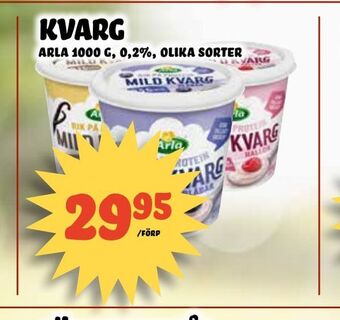 Nelins kvarg erbjuda