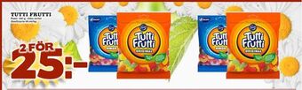 Nelins Tutti frutti erbjuda