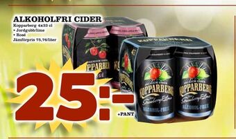 Nelins Alkoholfri cider erbjuda