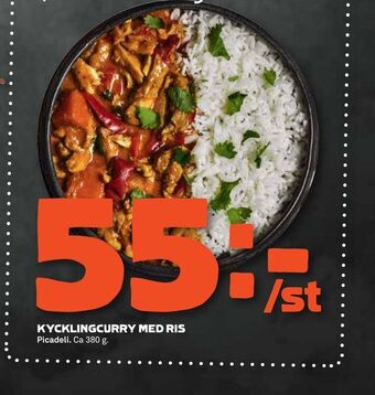 Stora Coop Kycklingcurry med ris erbjuda