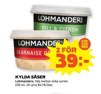 Stora Coop Kylda såser erbjuda
