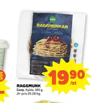 Stora Coop Raggmunk erbjuda