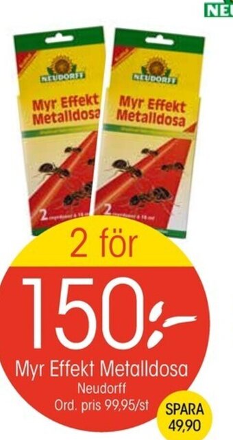 EKO Myr Effekt Metalldosa erbjuda
