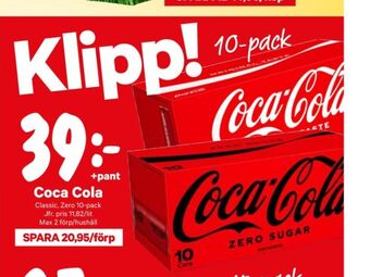 Coca cola läskedryck