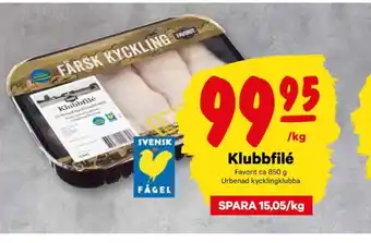 City Gross Favorit kycklingklubbor erbjuda