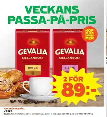 Coop Bistro kaffe malet erbjuda
