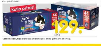 Rusta Latz kattmat erbjuda