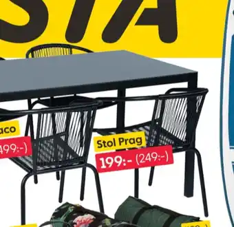 Rusta Aqua marina utestol erbjuda