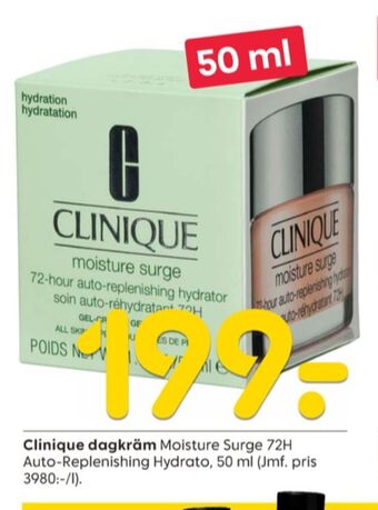 Rusta Clinique ansiktskräm erbjuda
