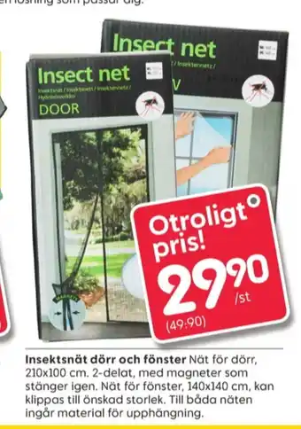 Rusta Dynor insektsnät erbjuda