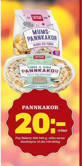 Pannkakor