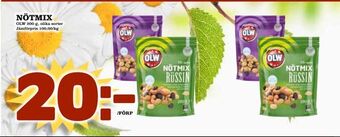 Nya Pulsen Nötmix erbjuda