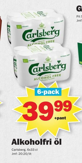 Pekås Alkoholfri öl erbjuda