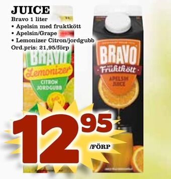 Supergrossen Juice erbjuda