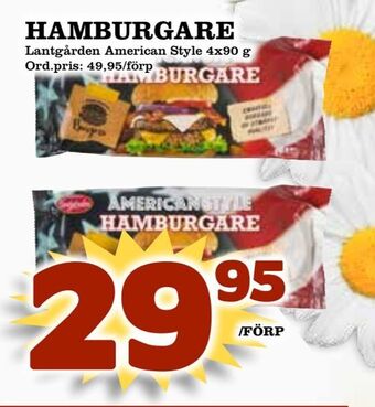 Supergrossen Hamburgare erbjuda