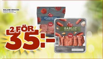 Prisma Mat Salami snacks erbjuda