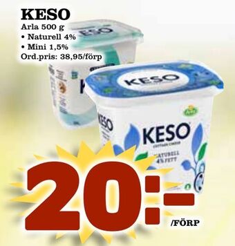Supergrossen Keso erbjuda