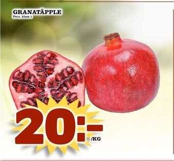 Prisma Mat Granatäpple erbjuda