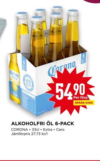 Willys Alkoholfri öl 6-pack erbjuda