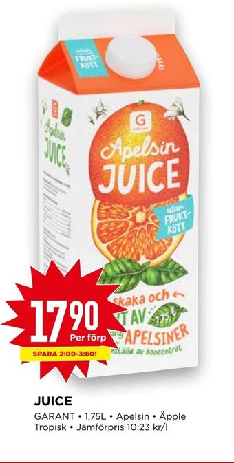 Willys Juice erbjuda