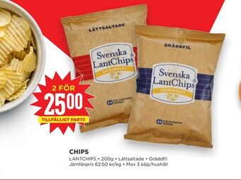 Willys Hemma Chips erbjuda