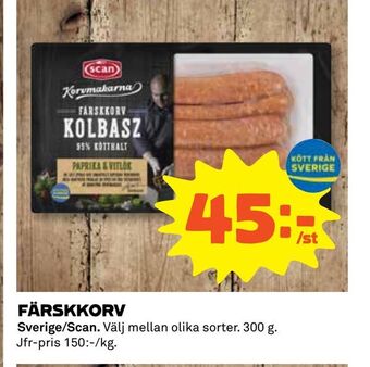 Färskkorv