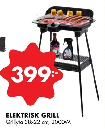 ÖoB Elektrisk grill erbjuda