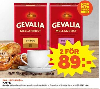 Coop Kaffe erbjuda
