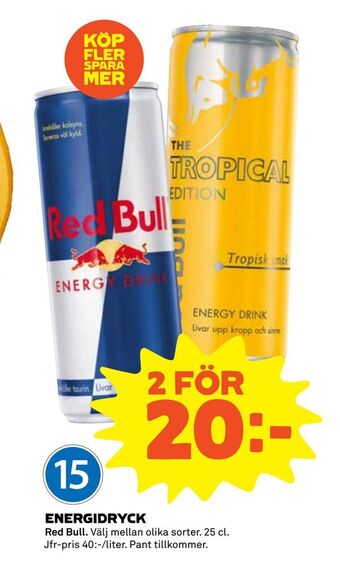 Coop Energidryck erbjuda