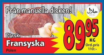 Supergrossen Fransyska erbjuda
