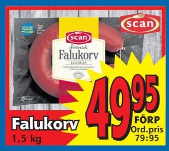 Supergrossen Falukorv erbjuda