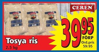 Supergrossen Tosya ris erbjuda
