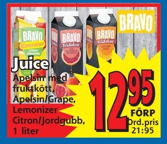 Supergrossen Juice erbjuda