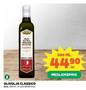 Coop Olivolja Classico erbjuda