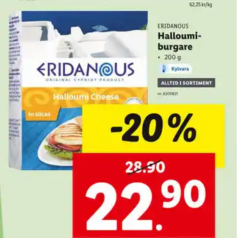 Lidl Halloumi Burgare erbjuda
