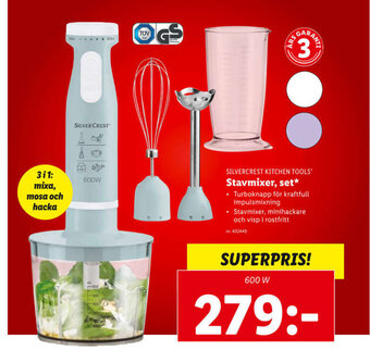 Lidl Stavmixer set erbjuda