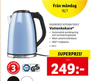 Lidl Vattenkokare erbjuda